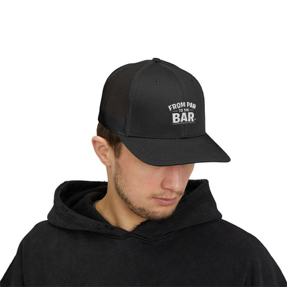 From Par to the Bar Trucker Hat - Golf SnapBack
