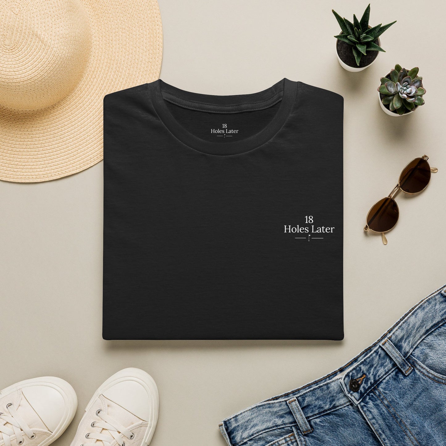 18 Holes Later - Logo T-Shirt